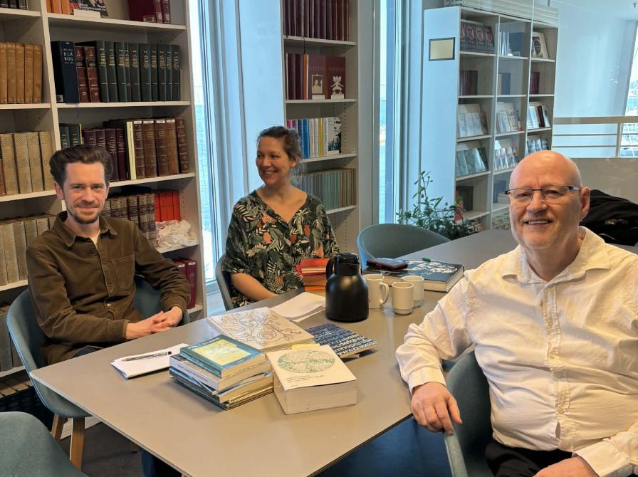 Maria Guldager, Simon Lund Petersen og Erik Ingemann Nielsen